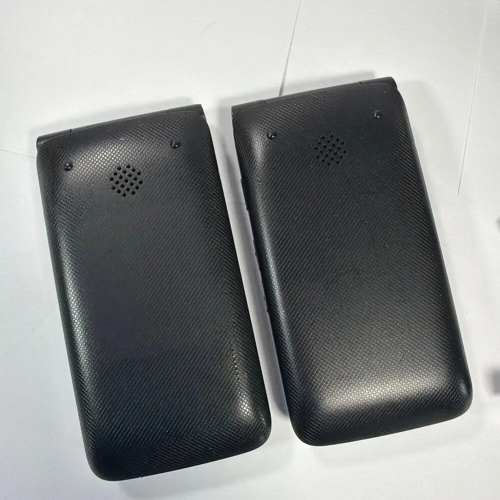 Alcatel Cingular Flip 2 4044O AT&T Flip Phones Lot of 2 With Chargers